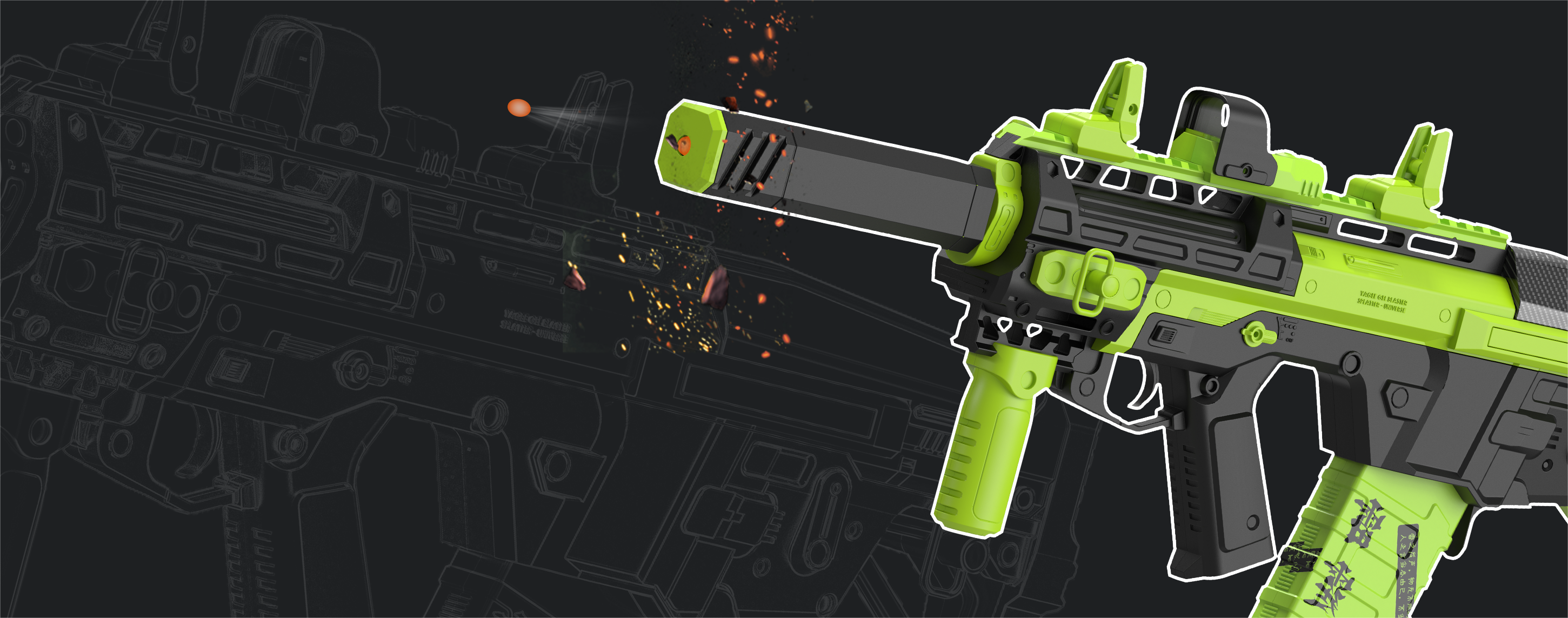 Diverse Gameplay with Gelblasters