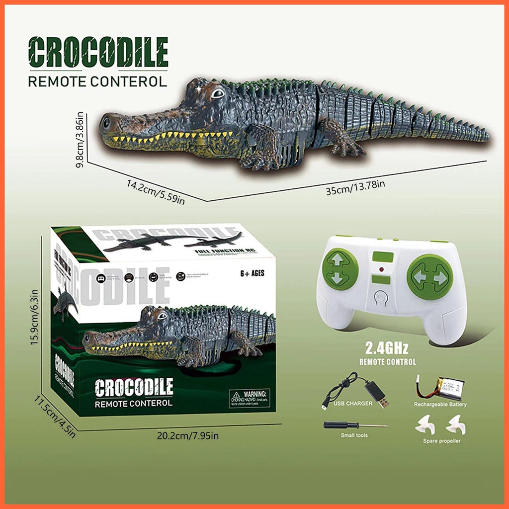 MSD Electric RC Crocodile Boat Toy