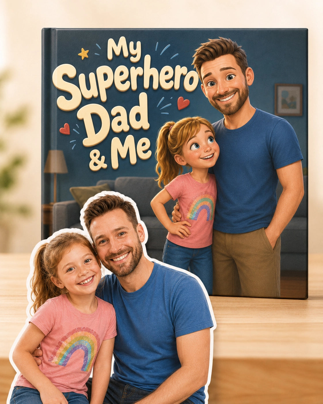 Father & Child Custom Storybook