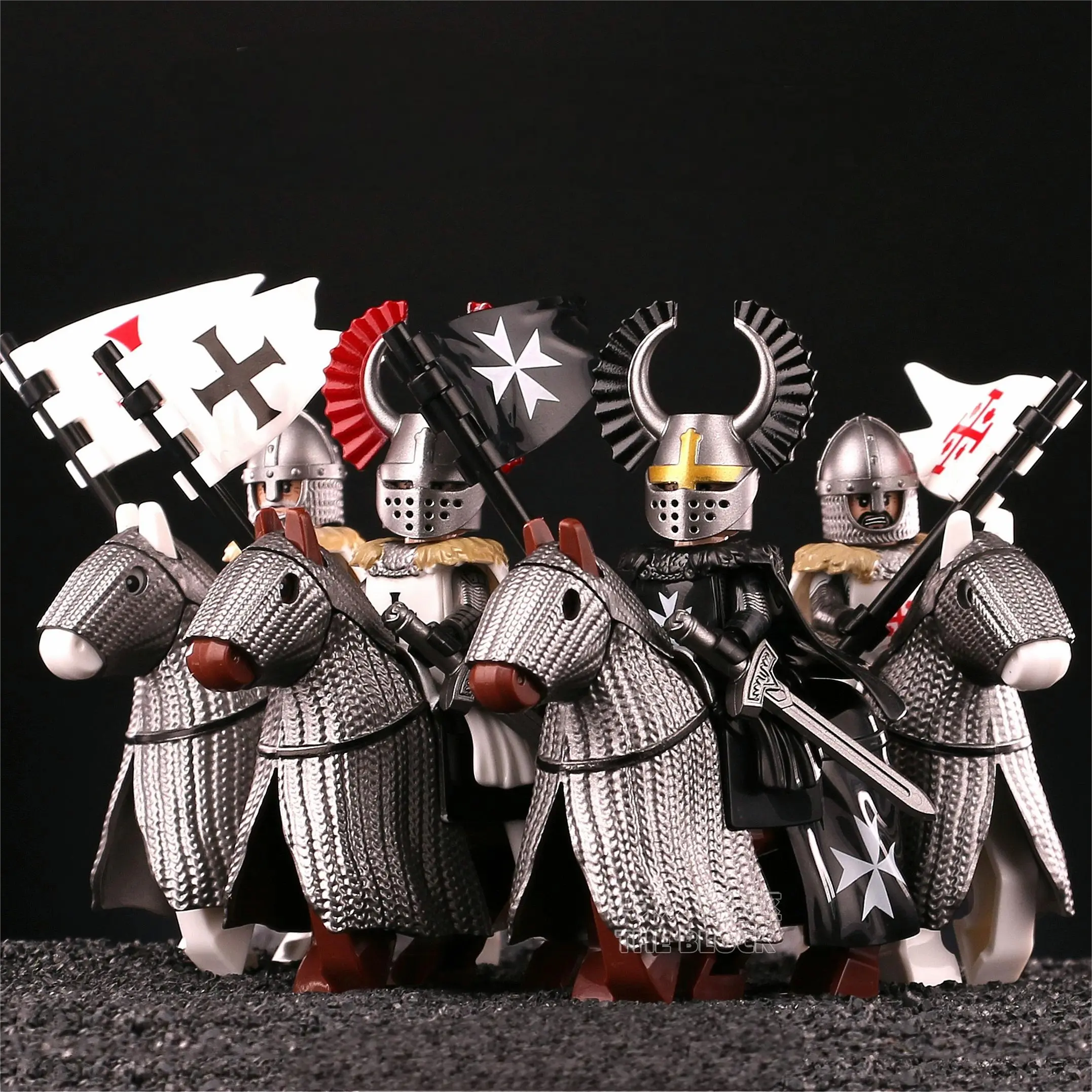 Crusader Knight Building Blocks