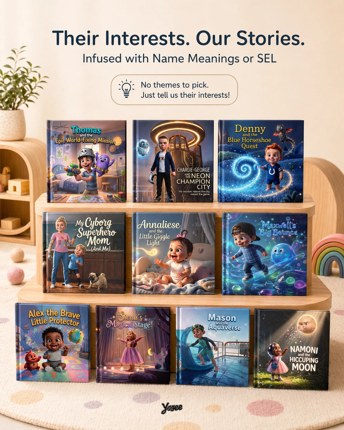 YaGee | Bespoke Personalized Storybook