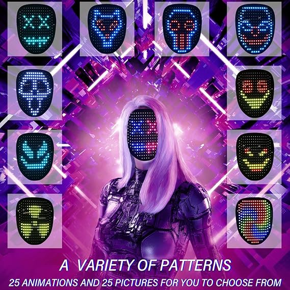 LED Lighted Mask