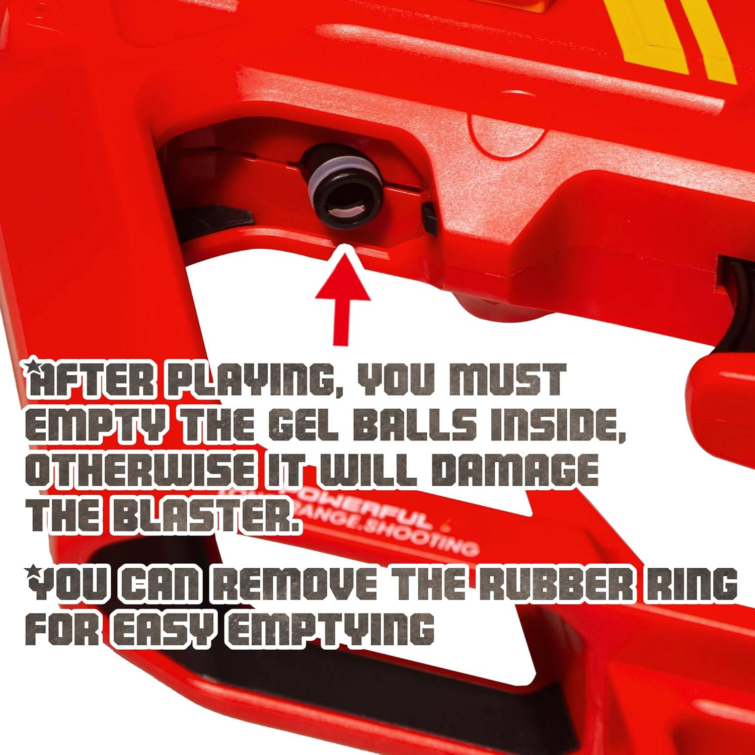 Elektrischer Splatter-Gelball-Obry-Blaster TPER-S – Halb- und Vollautomatikmodus