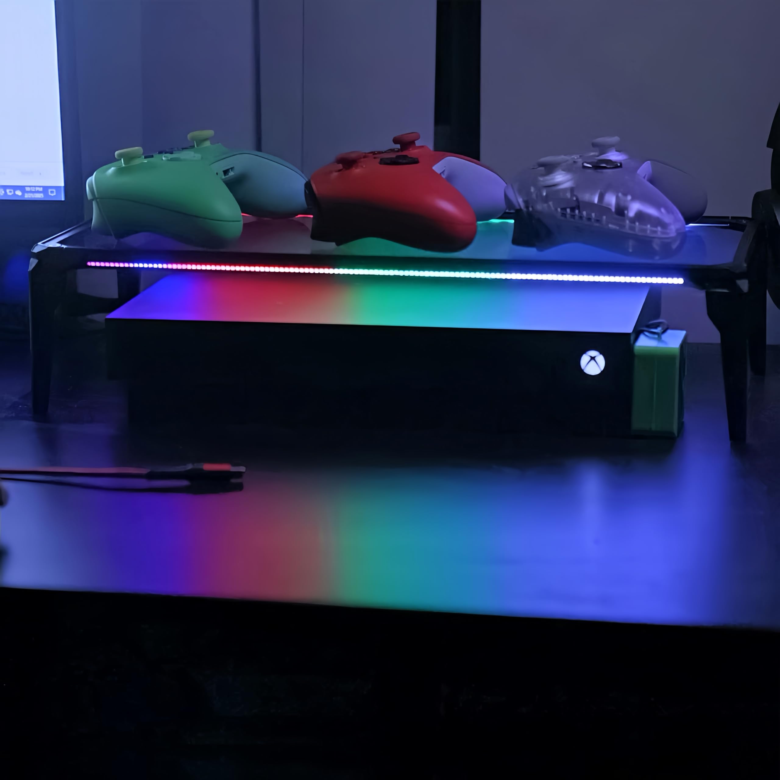 RGB Gaming Desk Shelf