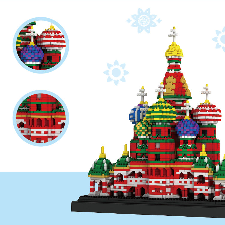 DR. STAR Saint Basil's Cathedral 3D Puzzles