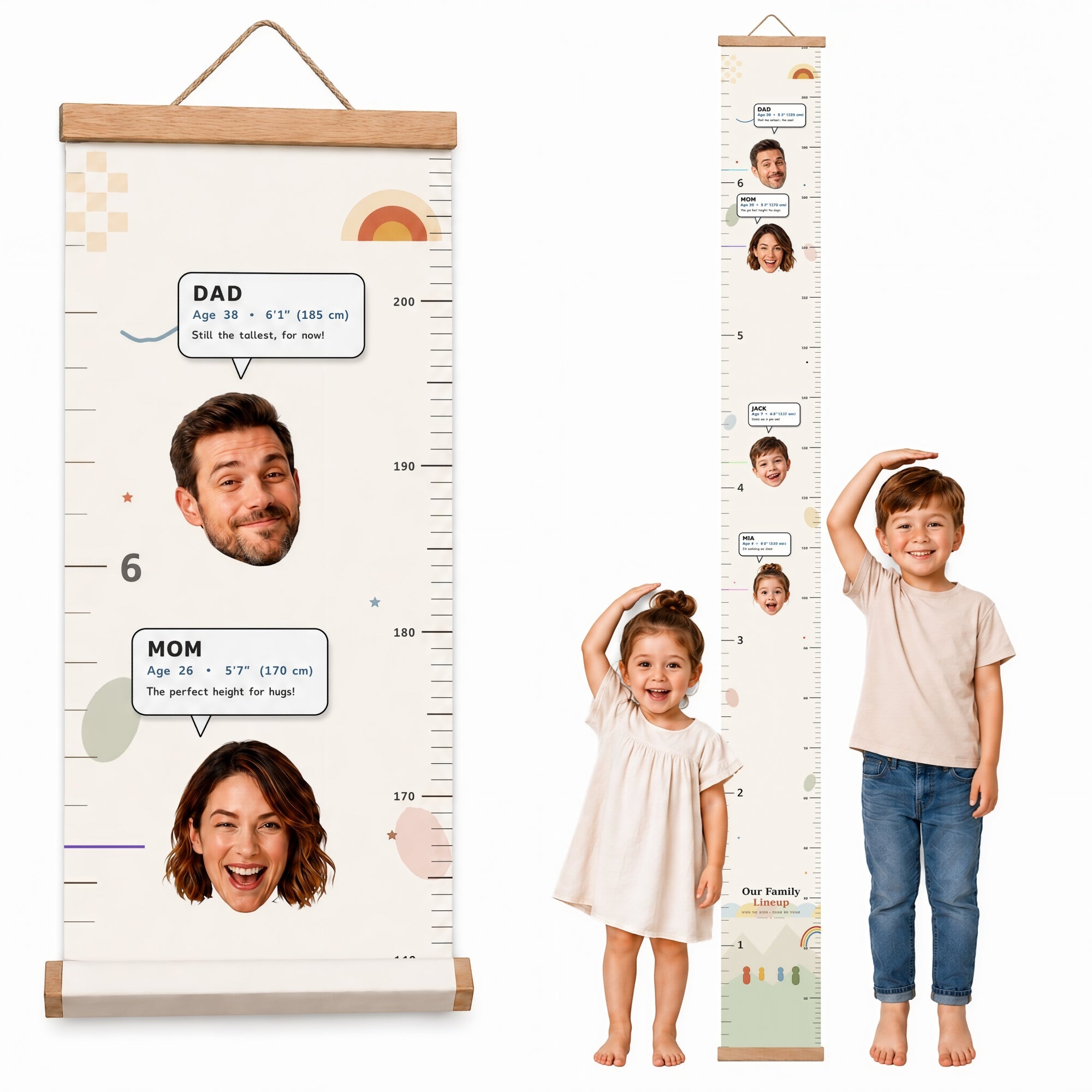 Personalized Height Chart for Kids