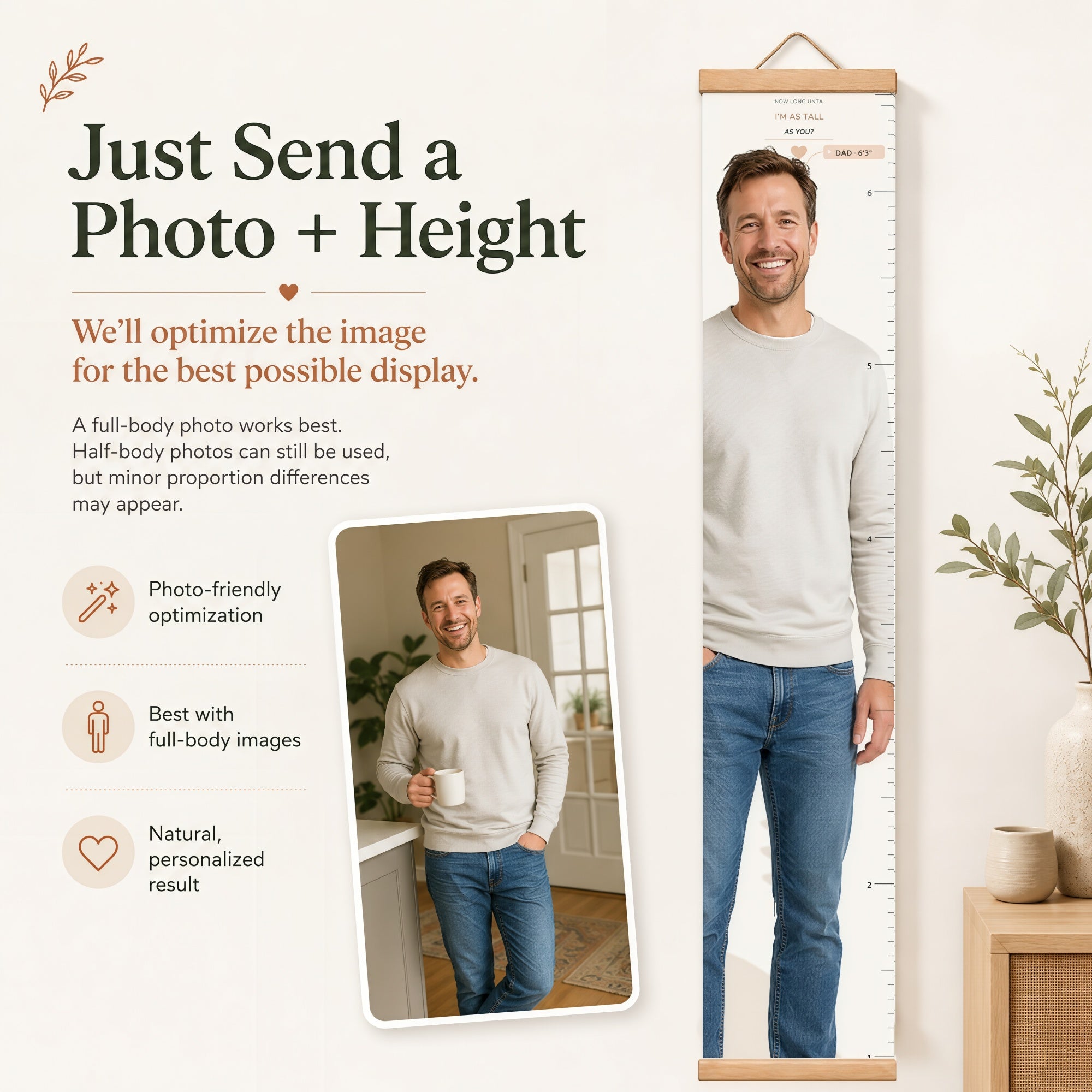 Personalized Height Chart for Kids