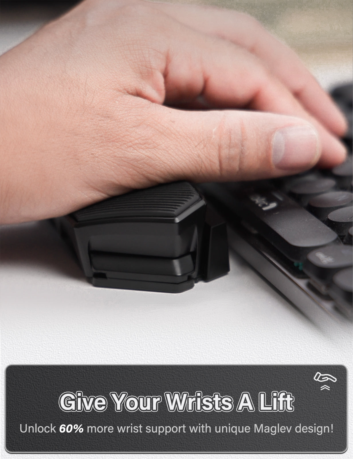 YaGee Magnetic Levitation Wrist Rest