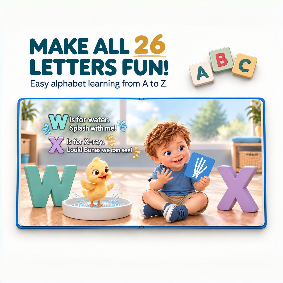 Name ABC Keepsake with Animals