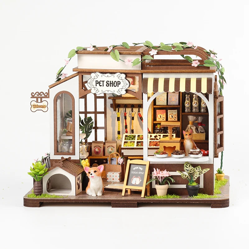 DlY Dollhouse Miniature Kit · Pet Shop