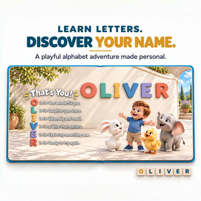 Name ABC Keepsake with Animals