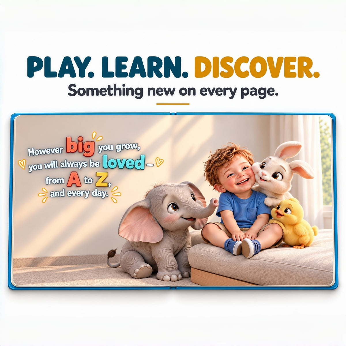Name ABC Keepsake with Animals