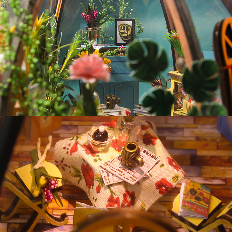 Mini DIY Dollhouse Kit · Star Garden