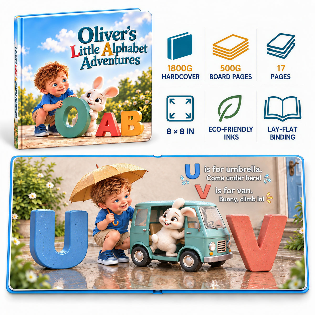 Name ABC Keepsake with Animals