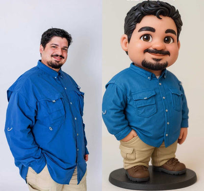 Love, Made Touchable: Custom 3D Chibi-style Figurine