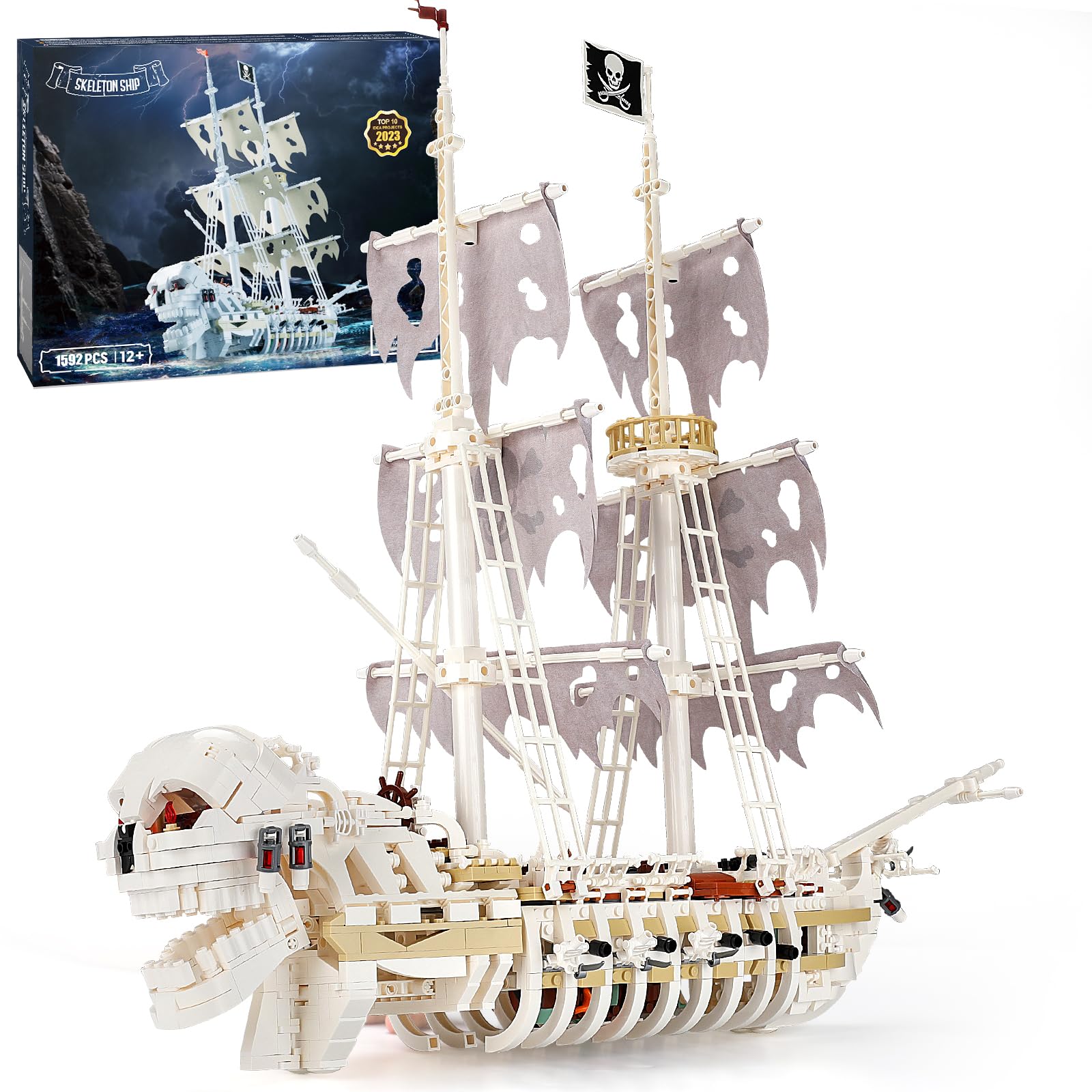 #Model_Skeleton Ship