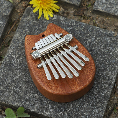 Entlasten Stress 8 Tasten Mini Kalimba Tragbare Finger Klavier Holz