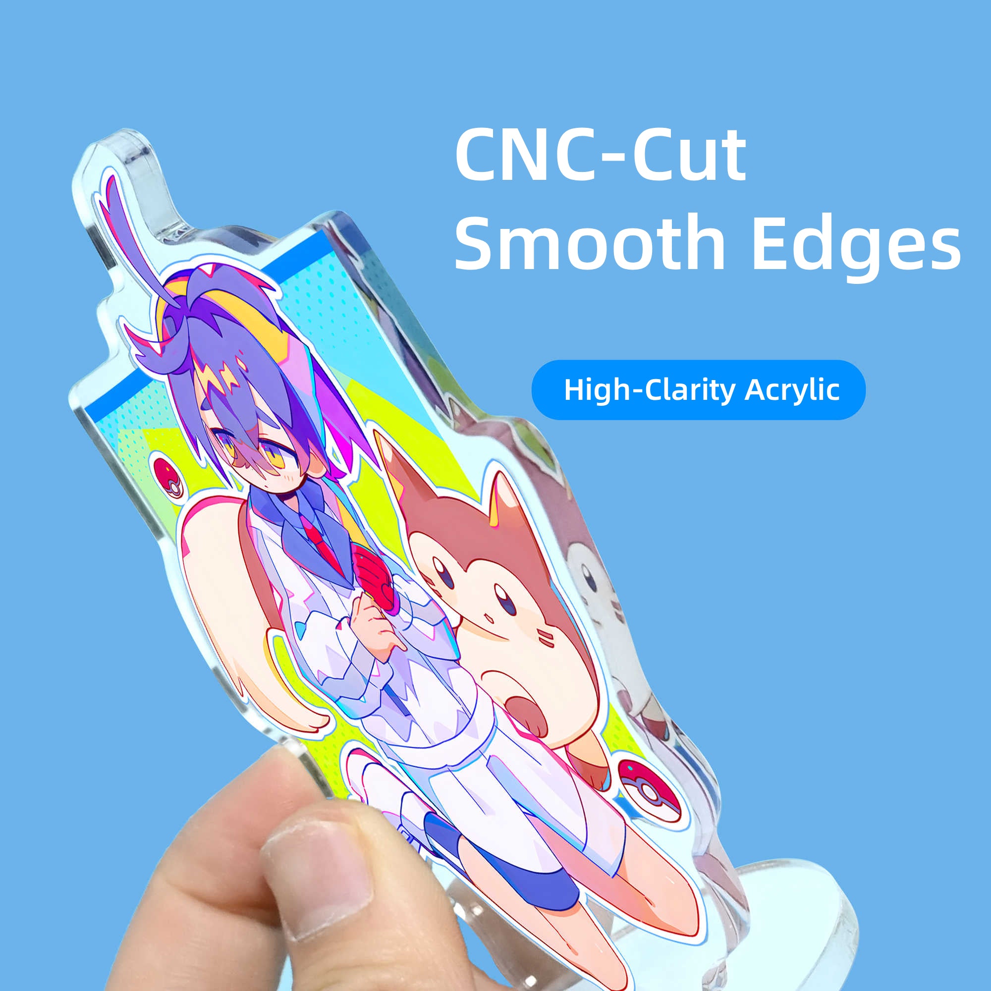 Your Desk Deserves an Attitude: Custom Acrylic Photo Stand - Free Shipping