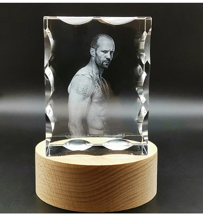 Frozen Your Love in Crystal: Custom 3D LED Photo