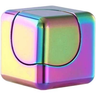 Fidget Spinner Spielzeug, Reduzieren Sie Angst Metall Zauberwürfel 1.2*1.2*1.2IN
