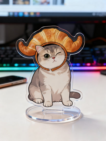 Your Desk Deserves an Attitude: Custom Acrylic Photo Stand - Free Shipping
