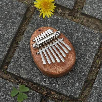 Entlasten Stress 8 Tasten Mini Kalimba Tragbare Finger Klavier Holz