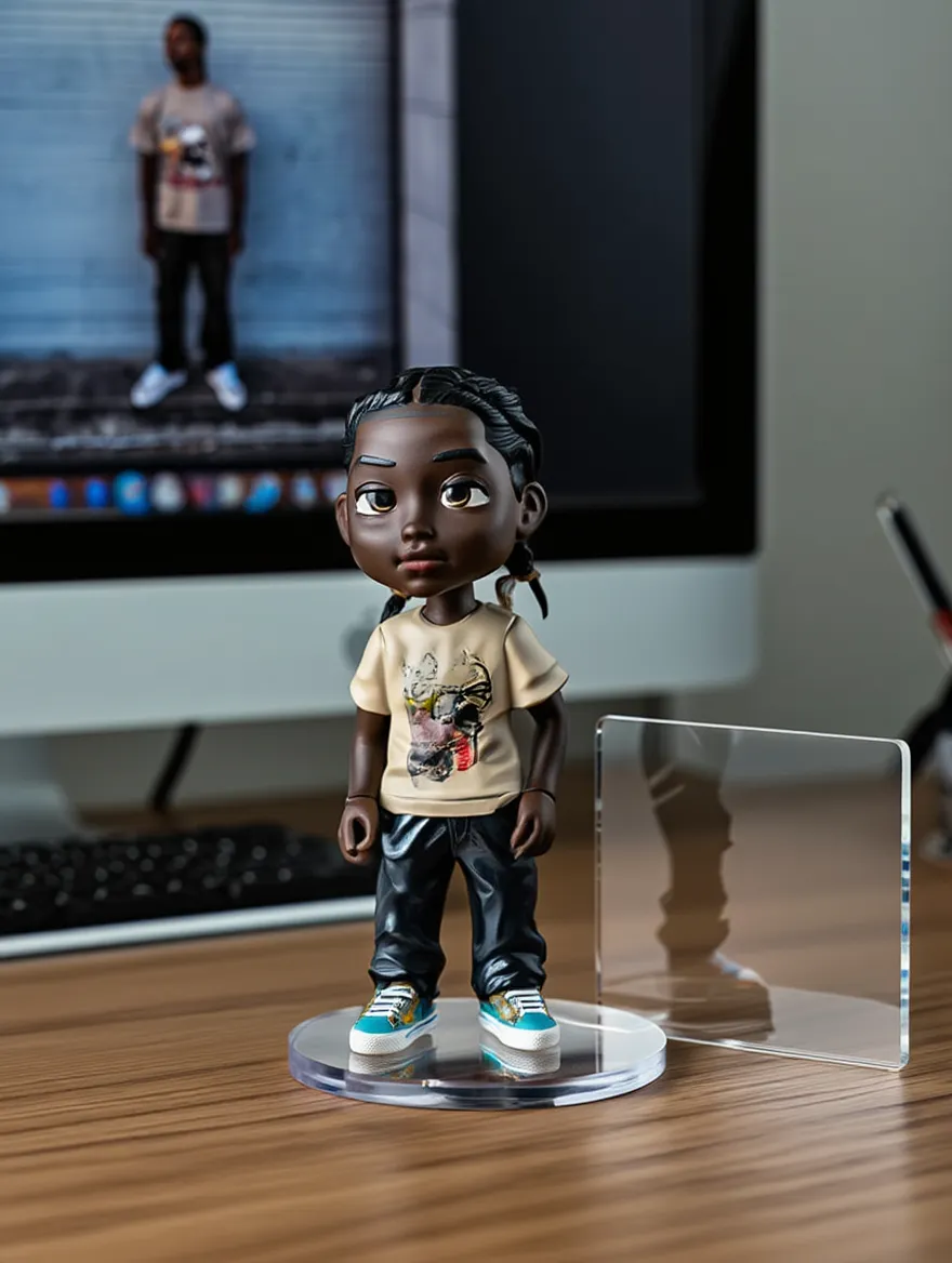 Love, Made Touchable: Custom 3D Chibi-style Figurine