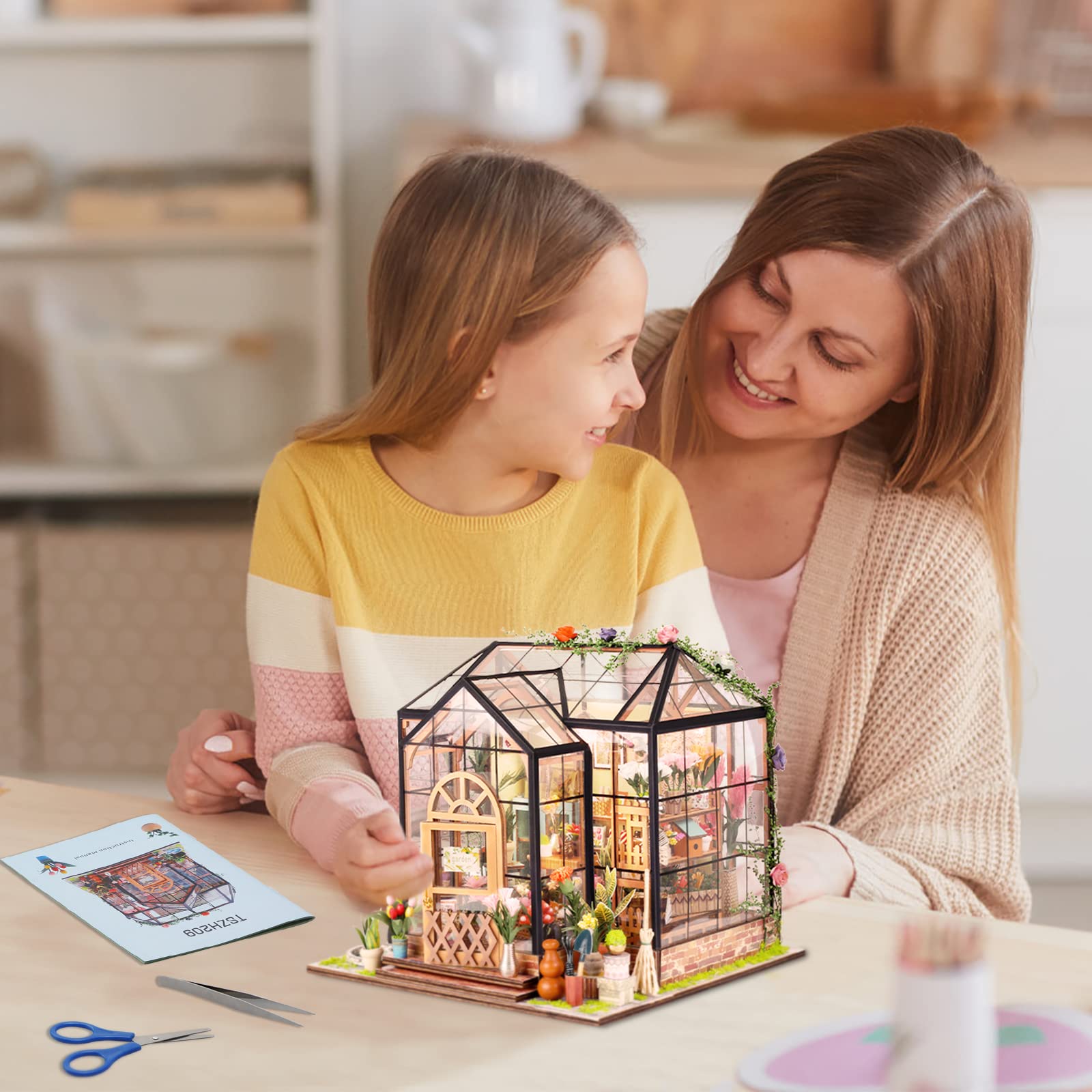 3D Miniature House Kit · Jenny Greenhouse