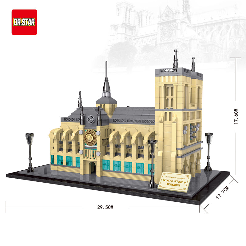 DR. STAR Notre Dame 3D Puzzles