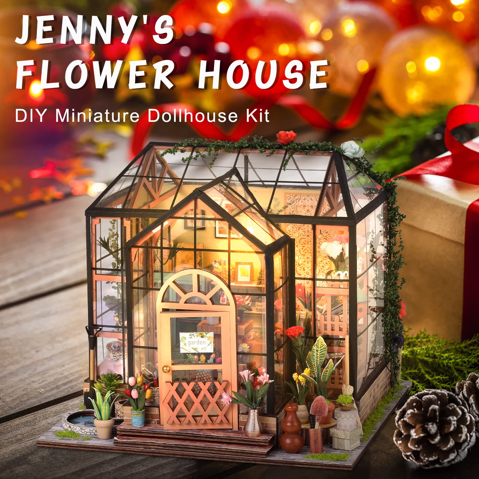 3D Miniature House Kit · Jenny Greenhouse