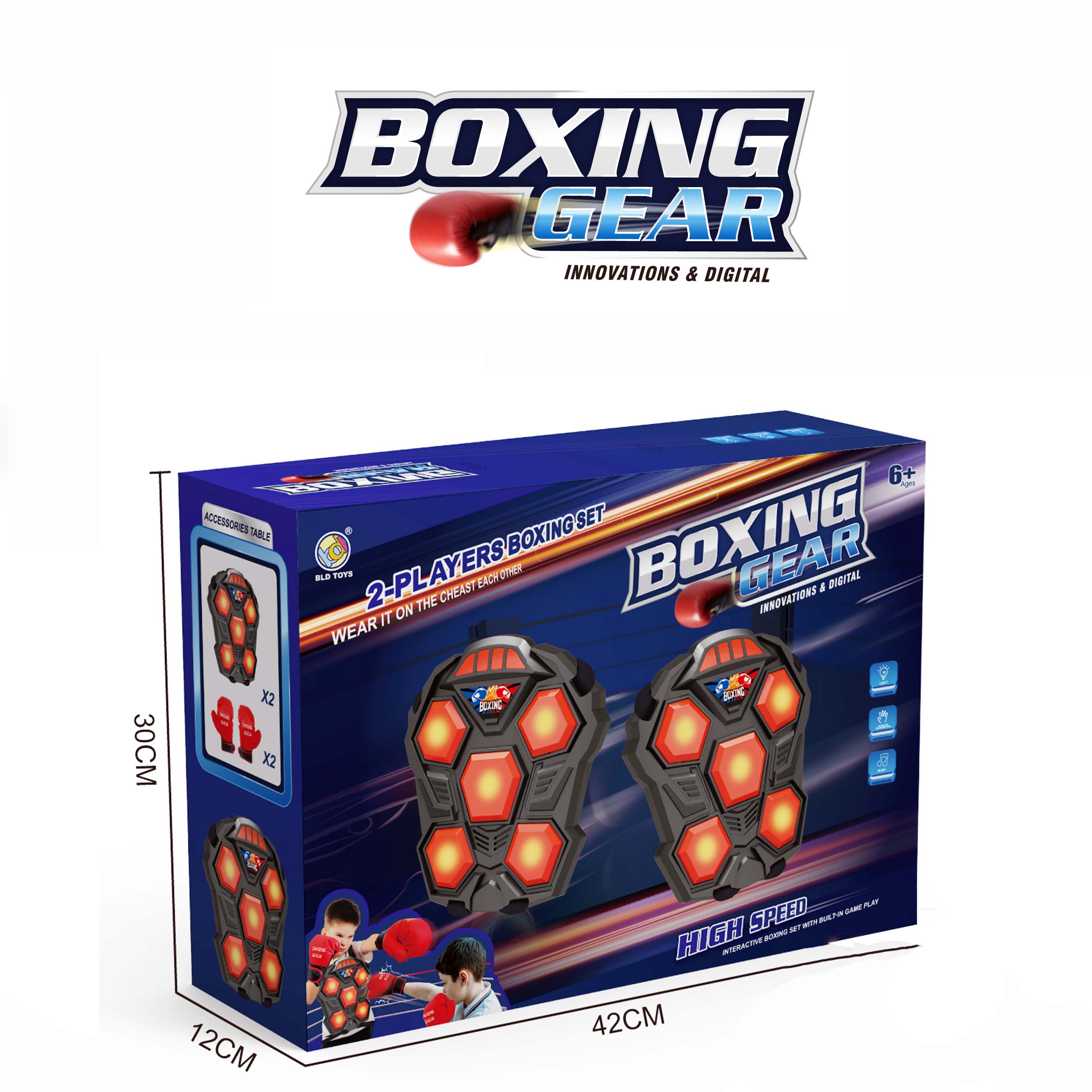 BLD TOYS Electronic Boxing Equipment