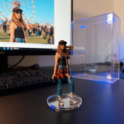 The Battlestation Anchor: Custom 3D Figurine for Focus, Love, and Eternal Presence