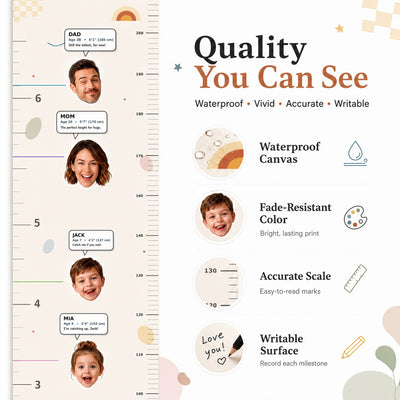 Personalized Height Chart for Kids