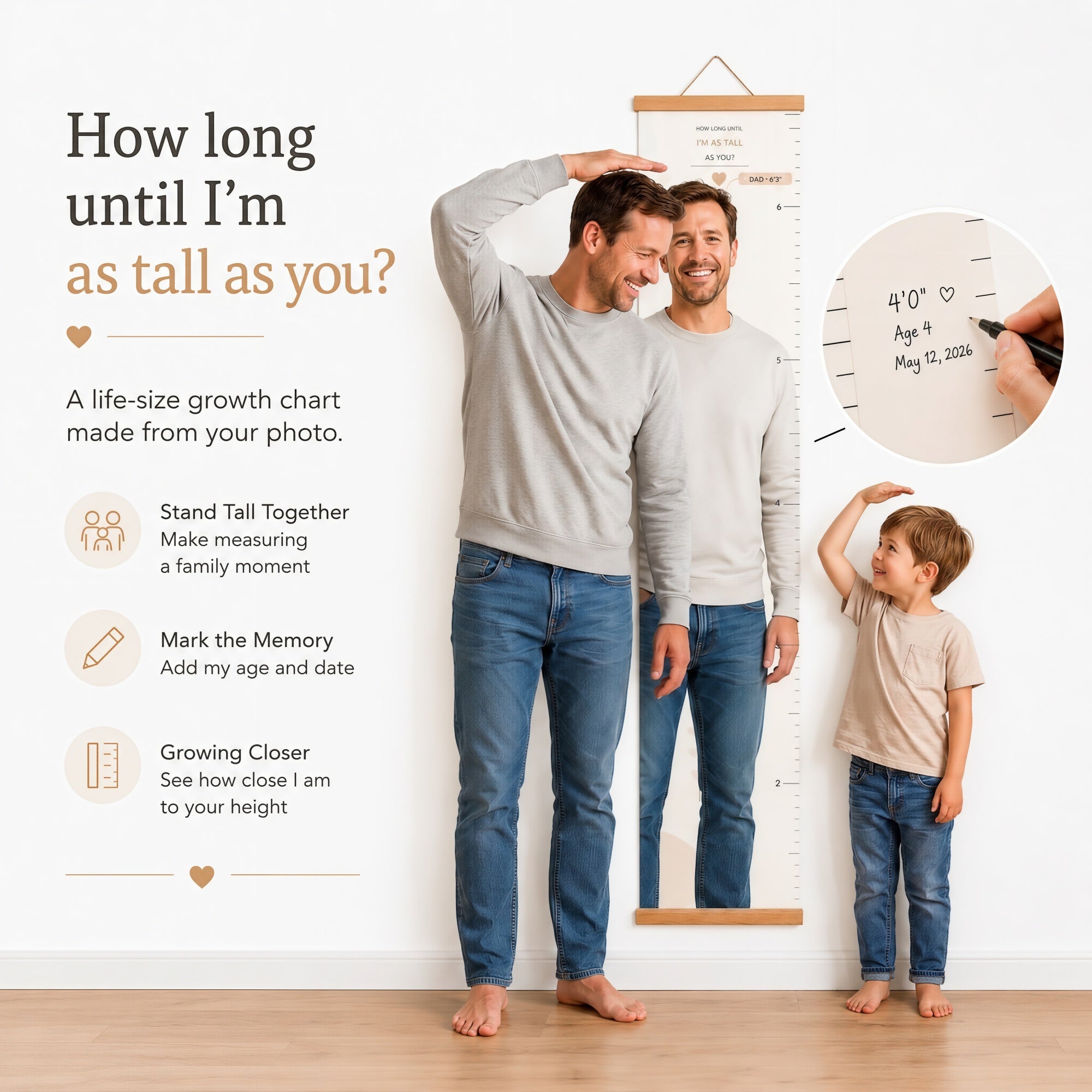 Personalized Height Chart for Kids