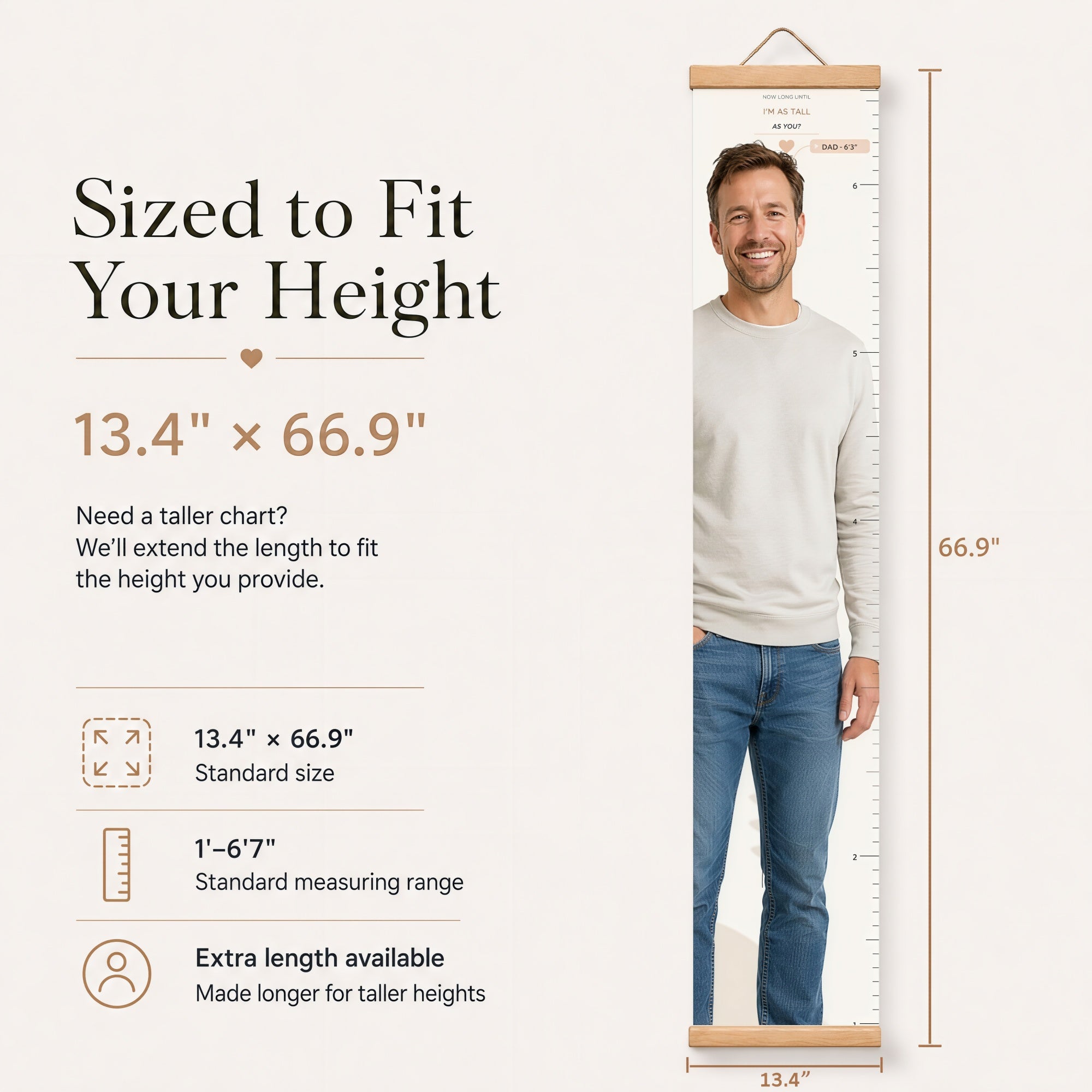 Personalized Height Chart for Kids