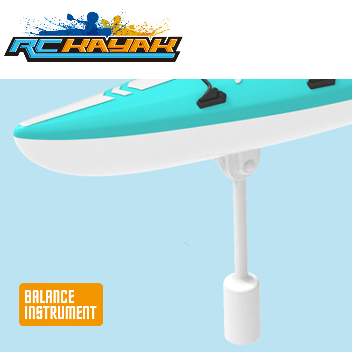 HUI CAN Remote Control Paddle Boat