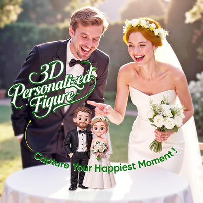 Love, Made Touchable: Custom 3D Chibi-style Figurine