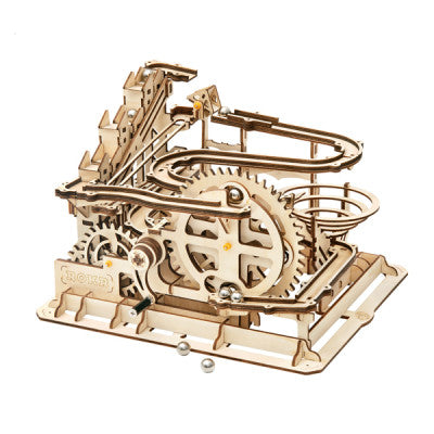 Wooden Mechanical Marble Run Parcour Puzzles