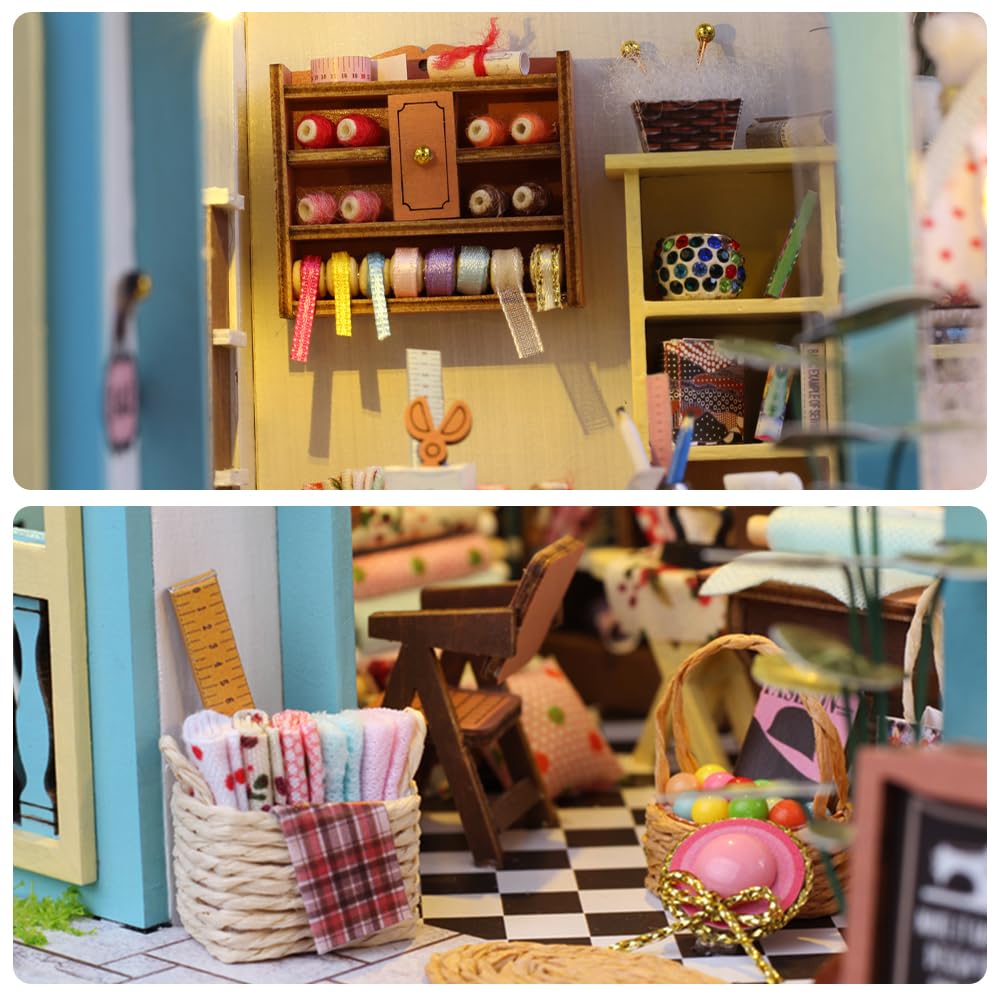 Mini Handmade Doll House · Tailor Shop