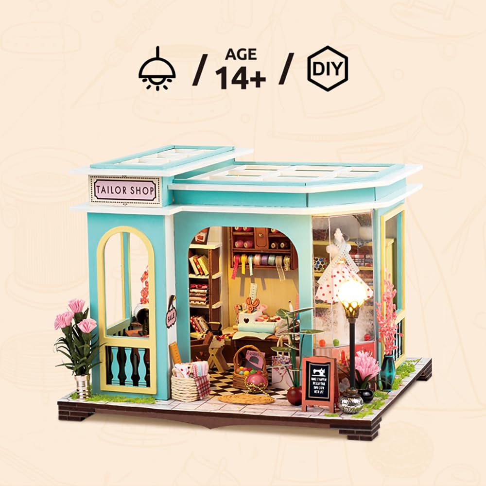 Mini Handmade Doll House · Tailor Shop