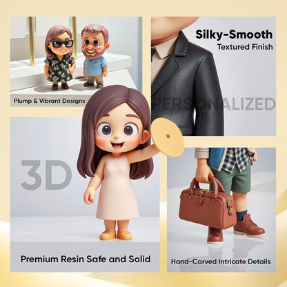 Love, Made Touchable: Custom 3D Chibi-style Figurine