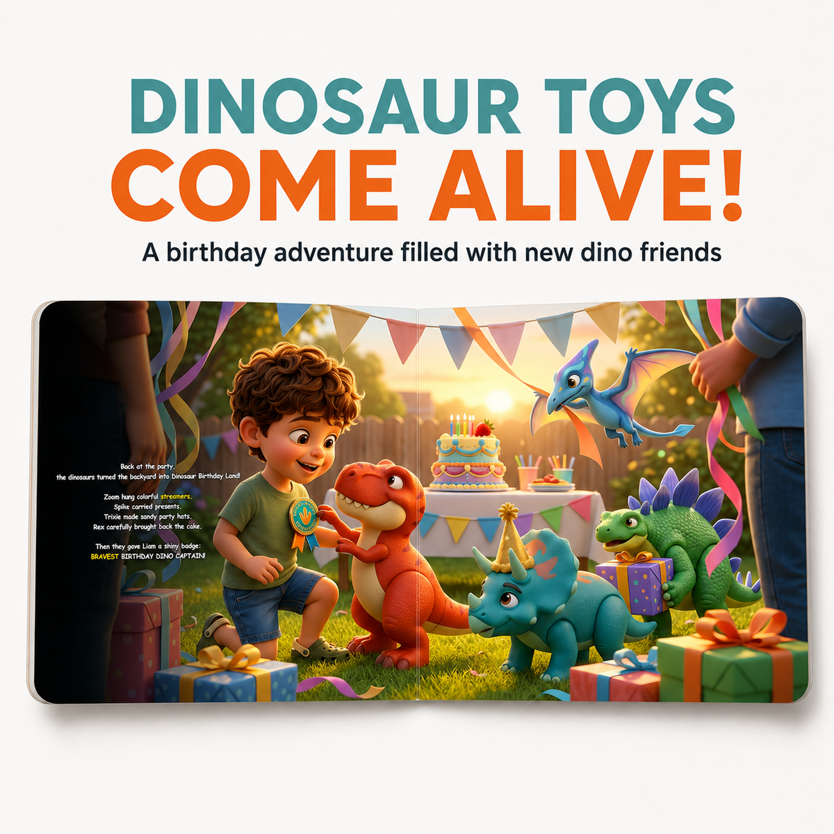 Dinosaur Story Book