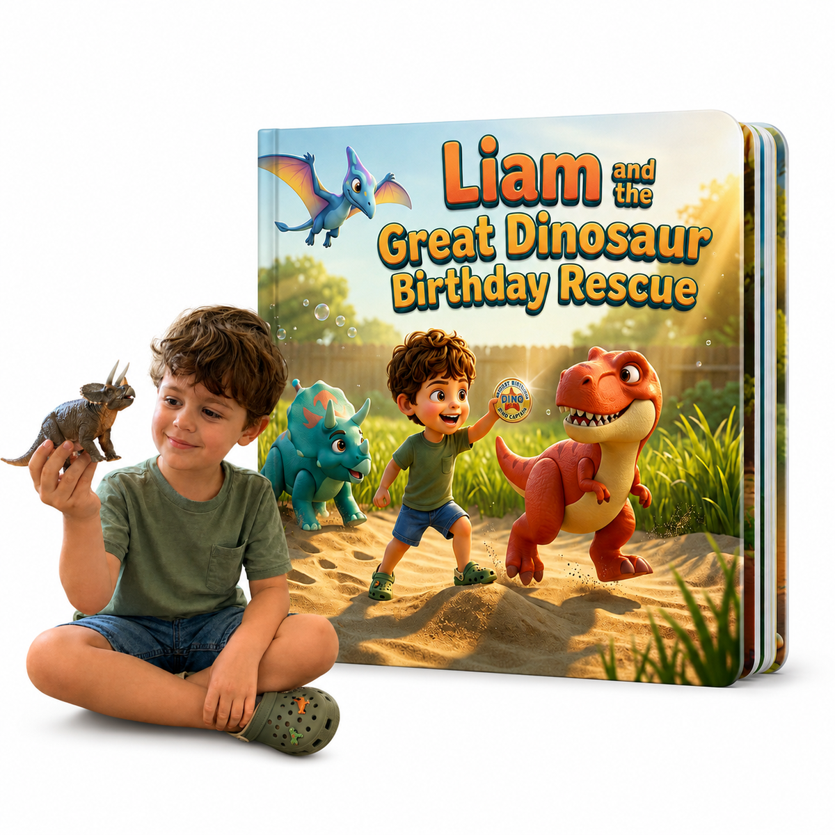 Dinosaur Story Book