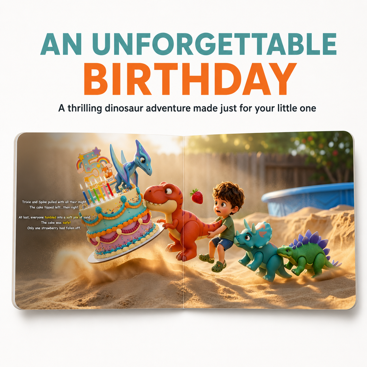 Dinosaur Story Book