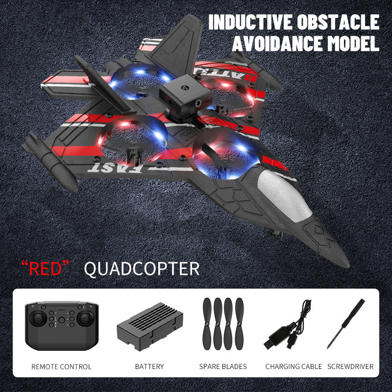 LH Fighter RC Drone Aircraft Red